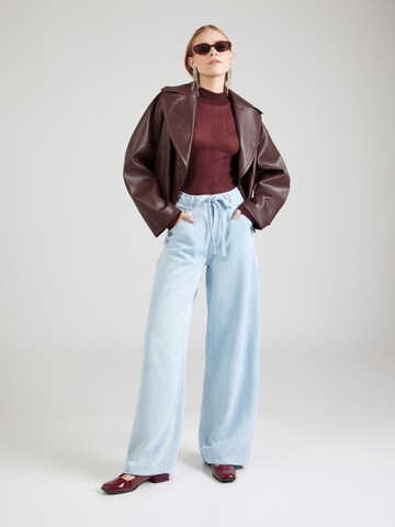 SECOND FEMALE Wide leg Jeans 'Irvin' in Blue