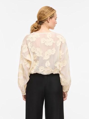VILA Blouse 'VIEbba' in Beige