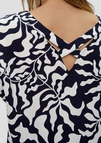 Chemisier s.Oliver en bleu