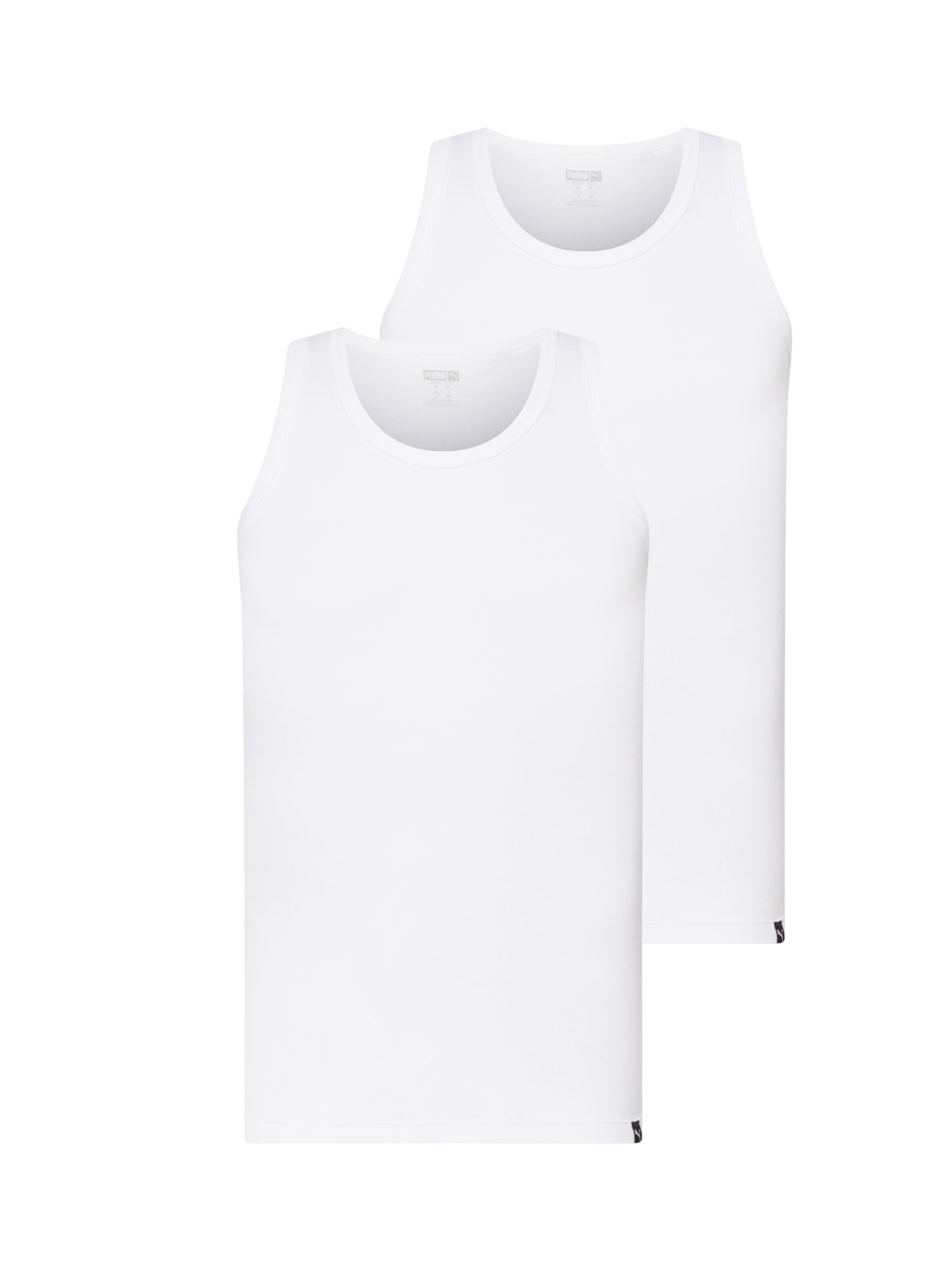 PUMA Camiseta térmica en blanco, Vista del producto