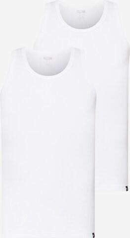 PUMA - Camiseta térmica en blanco: frente