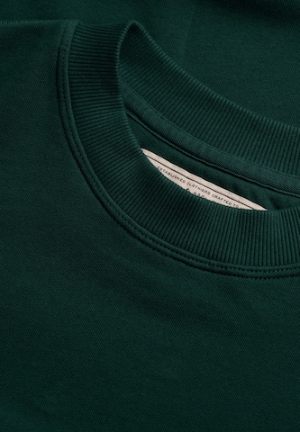 Sweat-shirt 'Heritage' Superdry & Co en vert : devant