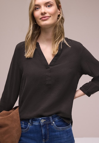 STREET ONE Blouse in Brown: front