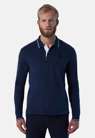 North Sails Shirt in Blauw: voorkant