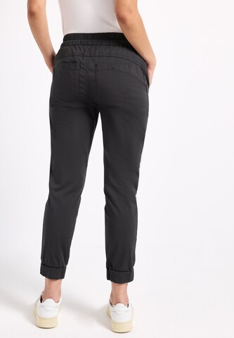 STREET ONE Slimfit Hose in Grau