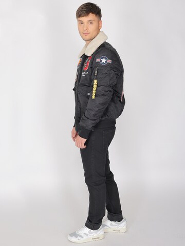 TOP GUN Between-Season Jacket in Black