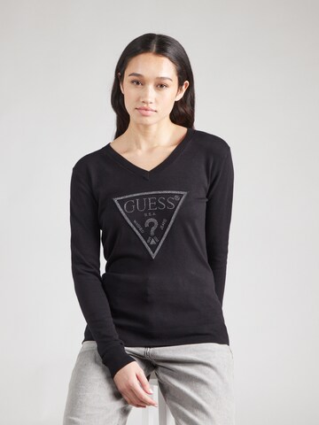 Pull-over 'MIRIAM' GUESS en noir : devant