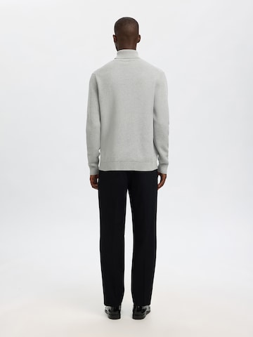 Pull-over 'SLHDANE' SELECTED en gris