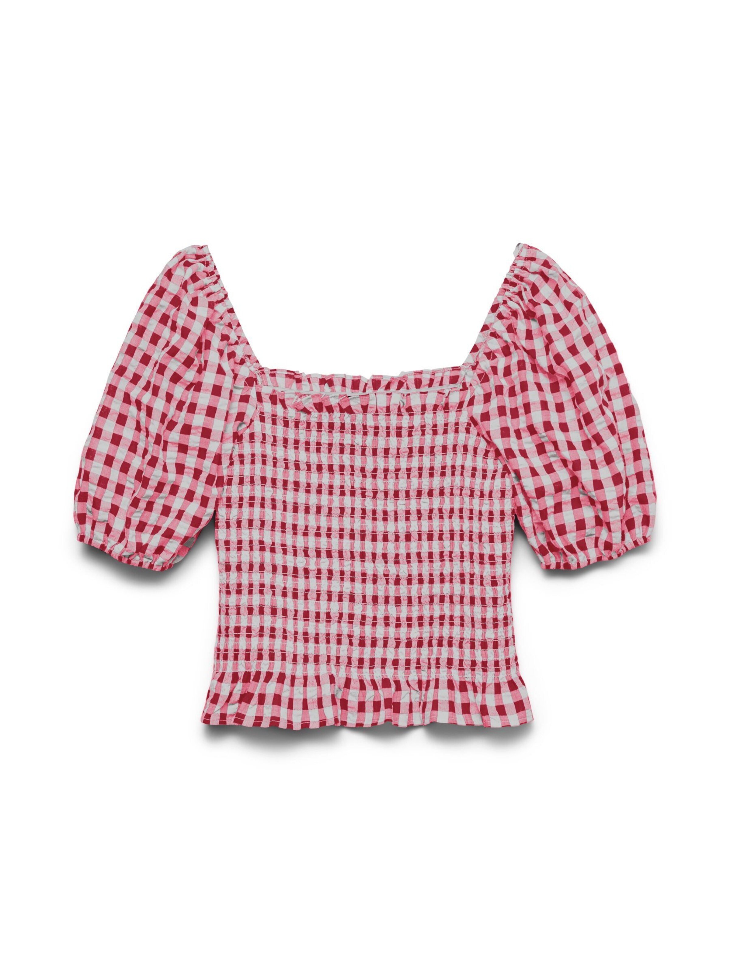 Vero Moda Curve Blouse 'VMCCARRIE' in Red: front