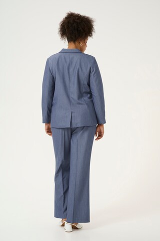 KAFFE CURVE Blazers 'Sakira' in Blauw