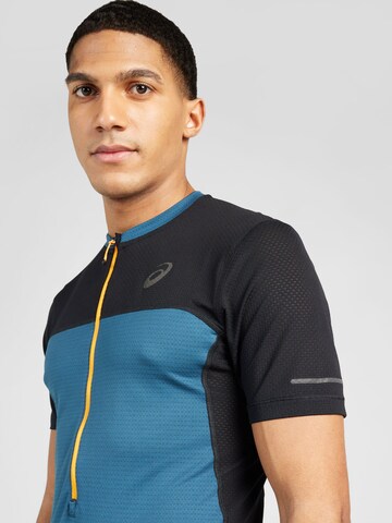 ASICS Functioneel shirt 'FUJITRAIL' in Blauw