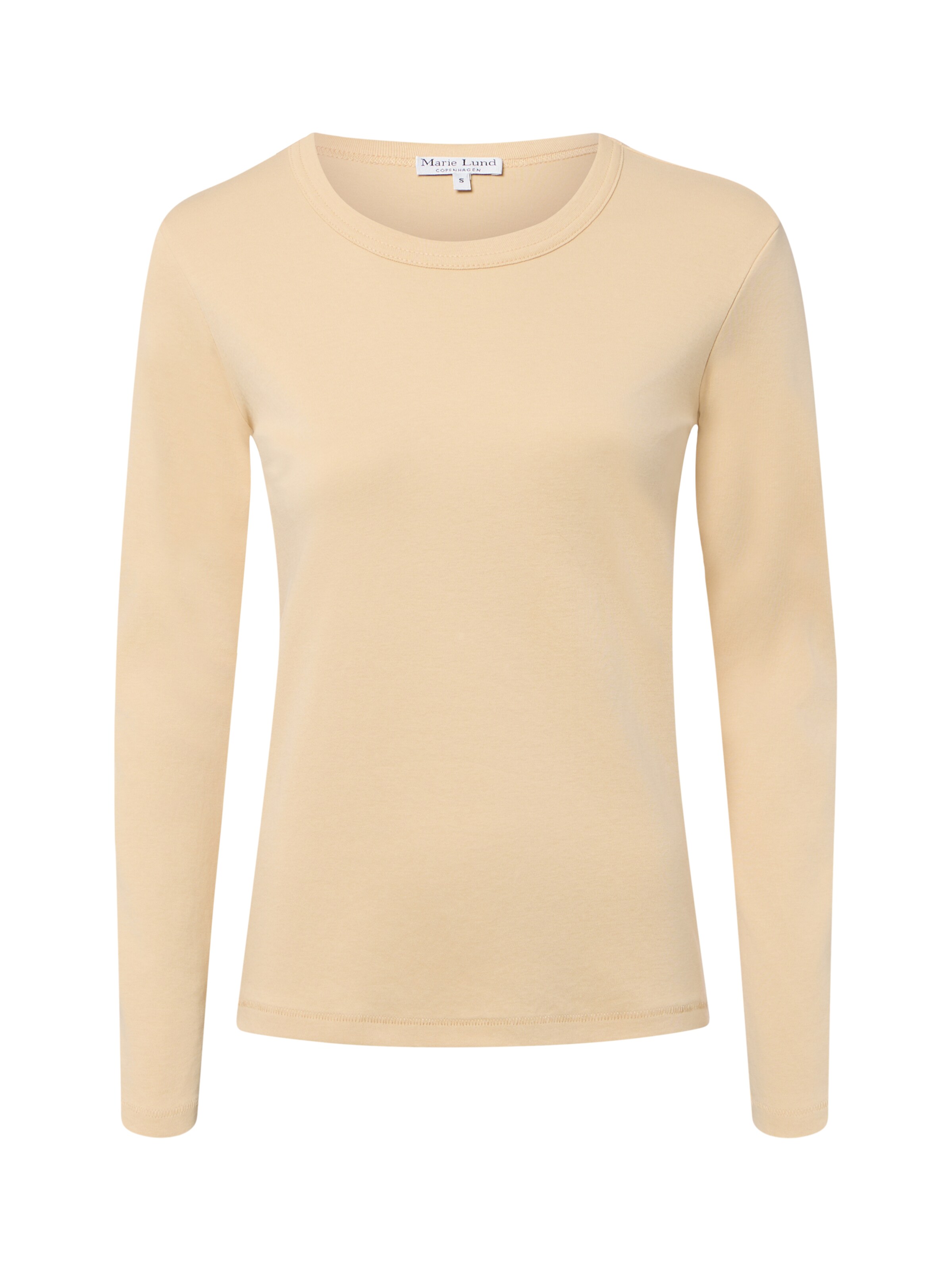 Marie Lund T-shirt en S en champagne, Vue avec produit