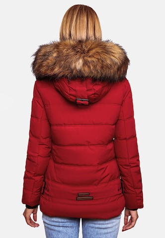 NAVAHOO - Chaqueta de invierno 'Zoja' en rojo