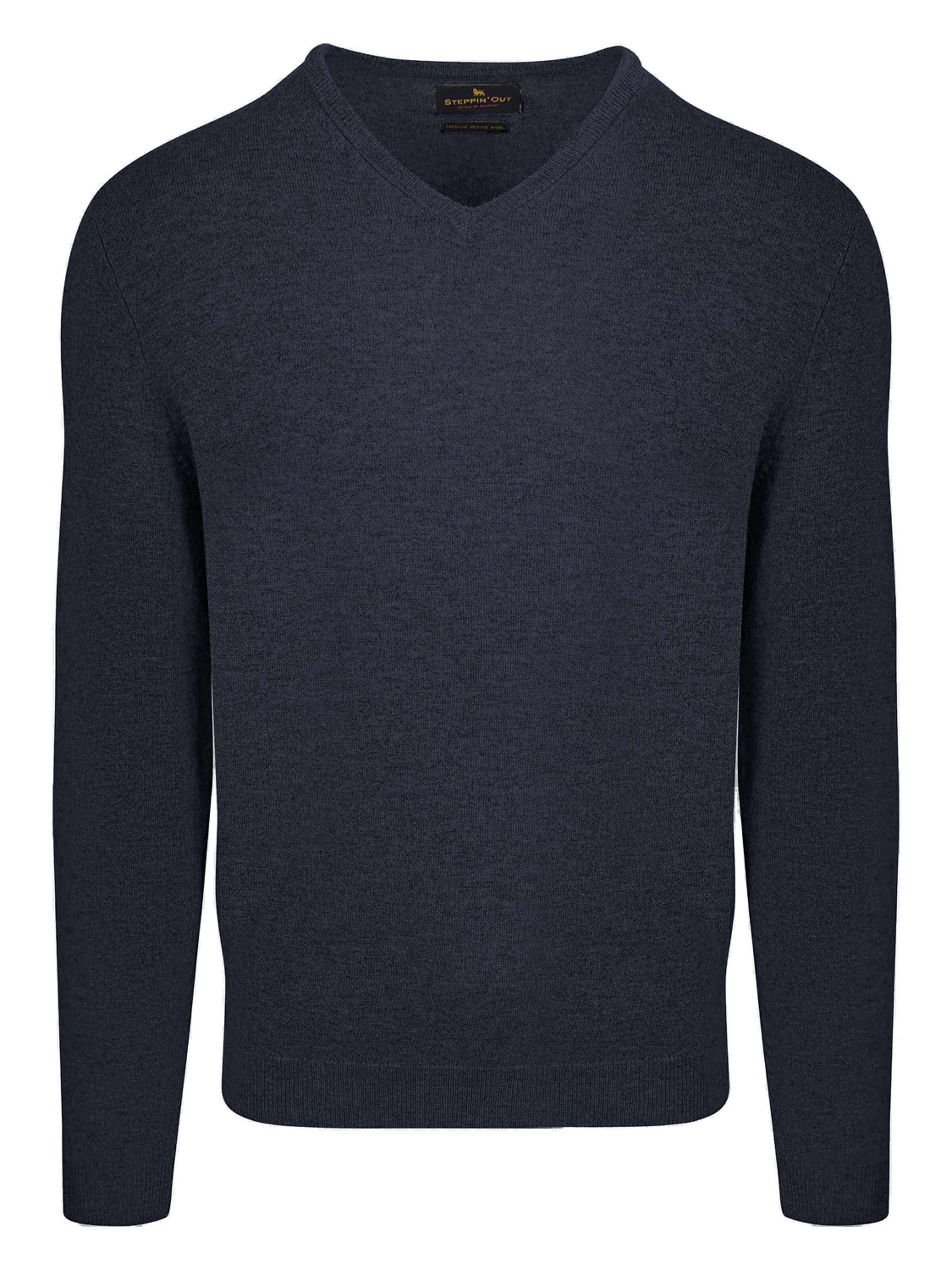 Steppin' out Pullover‌‌‌‌‌‌‌‌ in Blau: Vorderseite