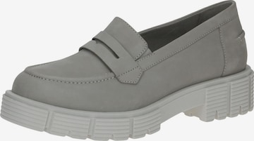 CAPRICE Classic Flats in Grey: front