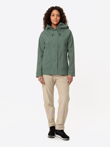 VAUDE Outdoor jacket 'W Comyou Rain J' in Green