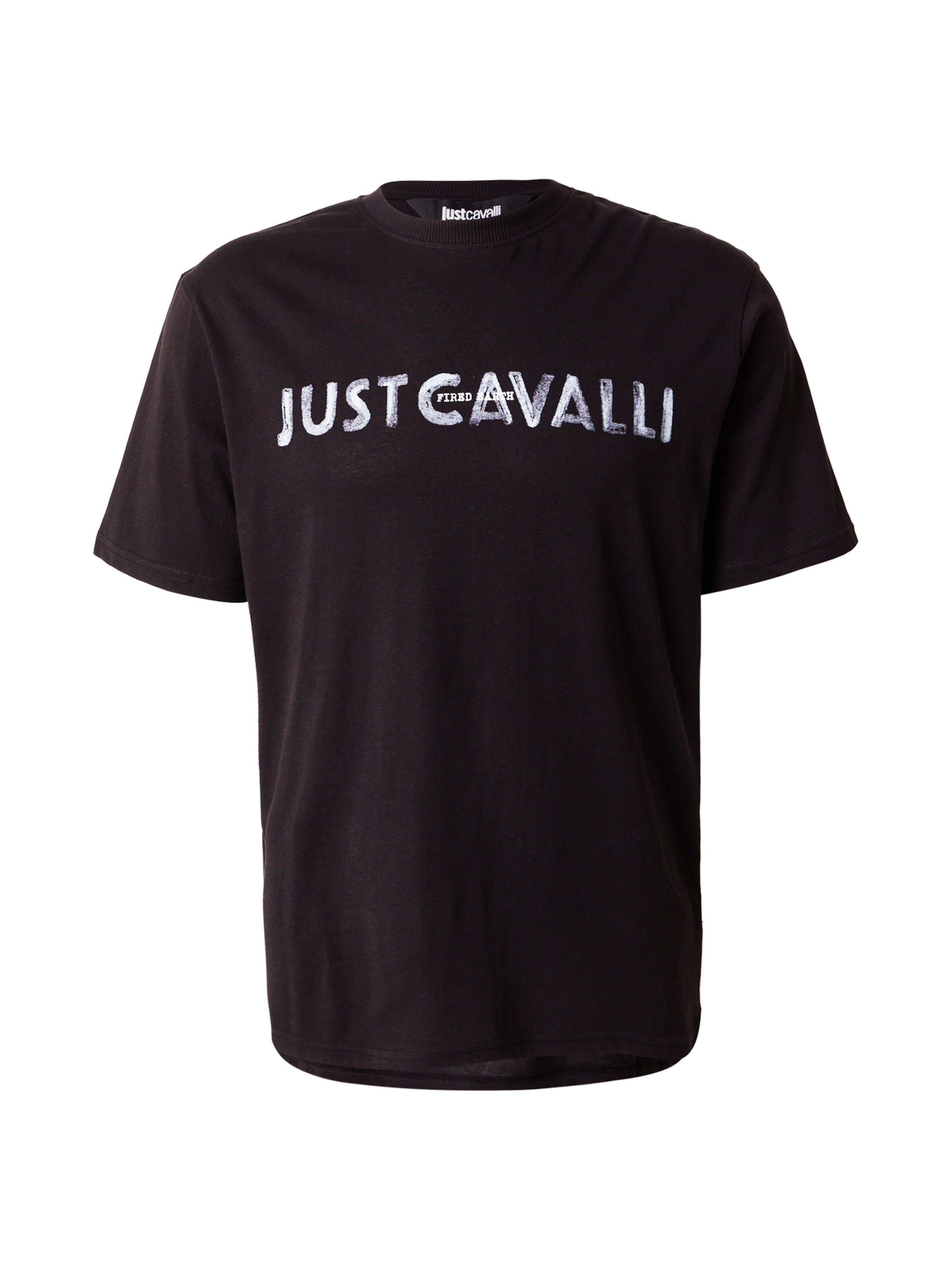 Just Cavalli T-shirt i svart: framsida