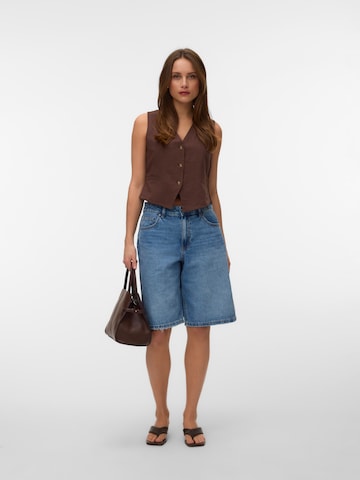 VERO MODA Anzugweste 'VMCaia' in Braun