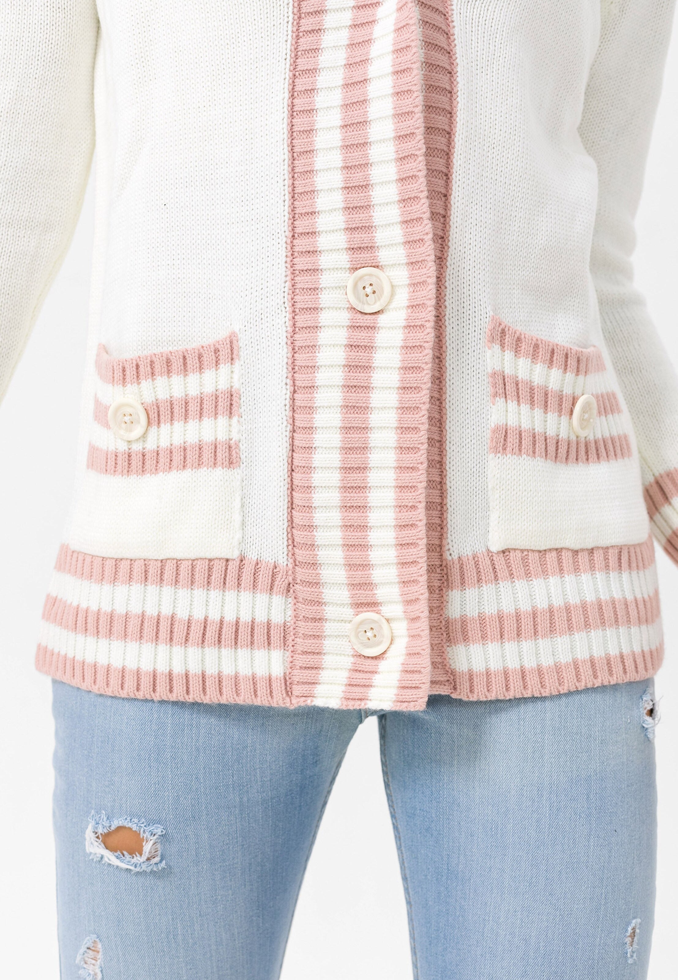 Felix Hardy Kardigan – bílá