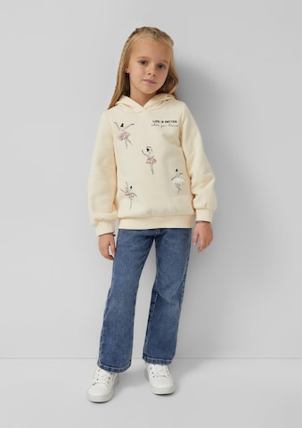 s.Oliver Sweatshirt in Beige