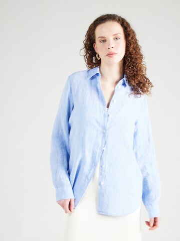 SEIDENSTICKER Blouse in Blauw: voorkant