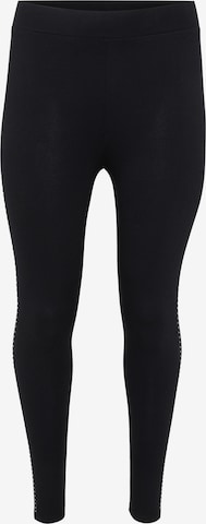 ONLY Carmakoma Skinny Fit Клин 'CARZONE' в черно: отпред