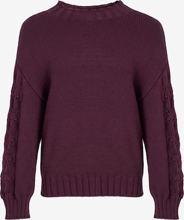 Pullover di Imily Bela in rosa: frontale