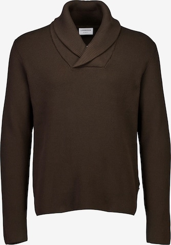 Pull-over Lindbergh en marron : devant
