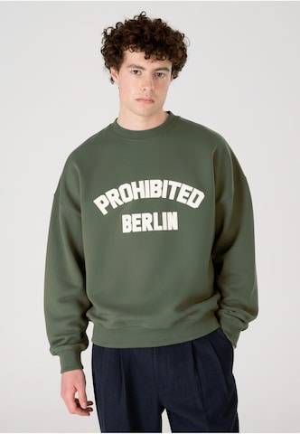Prohibited Sweatshirt 'Berlin' in Grün