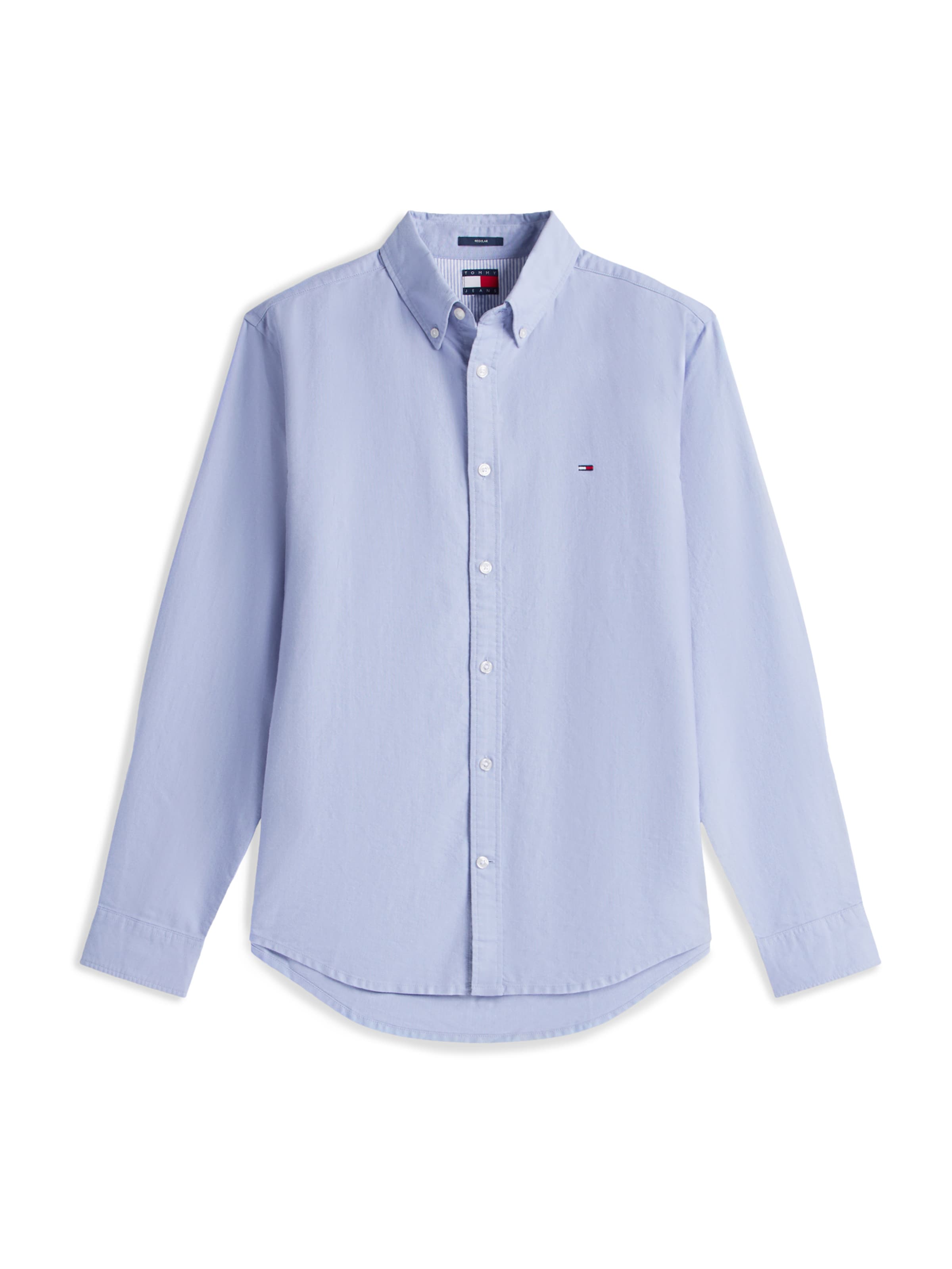 Tommy Jeans Skjorte i blå: forside