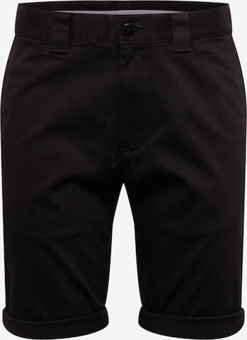 Tommy Jeans Regular Shorts 'Scanton' in Schwarz: predná strana