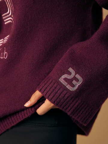 Next Pullover i rød