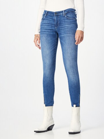 Coupe slim Jean AG Jeans en bleu : devant