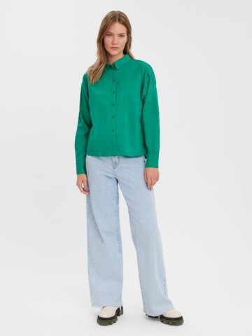 VERO MODA Blouse 'Melia' in Green