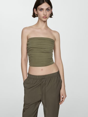 Loosefit Pantalon 'FLUIDO' MANGO en vert