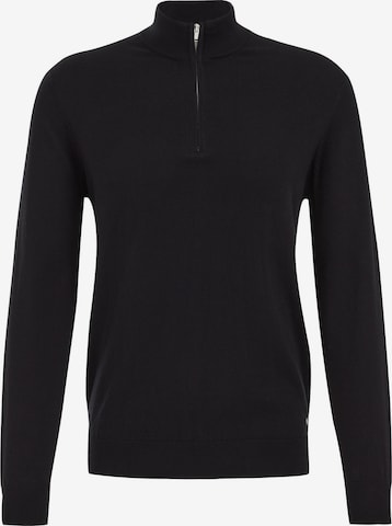 WE Fashion Sweater in Black: front