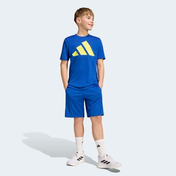 ADIDAS SPORTSWEAR Regular Workout Pants in Blue