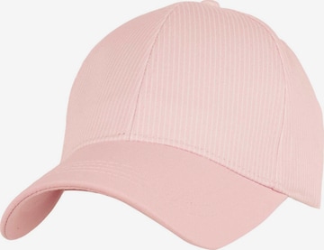 SAMAYA Kappe `Anch` mit feinen Streifen in Pink: Vorderseite