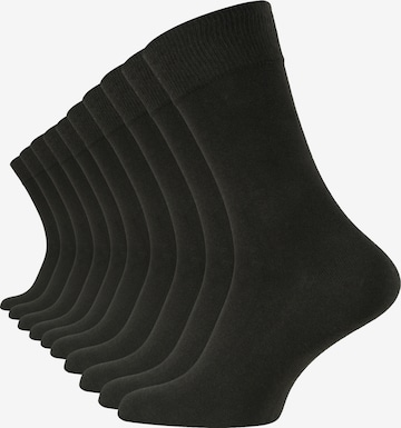 Cotton Prime - Meias em preto: frente