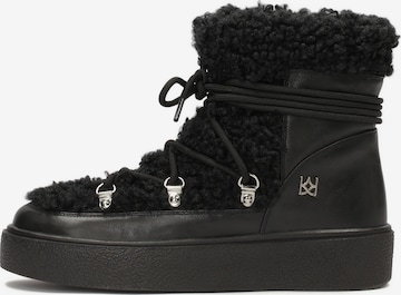 Kazar - Botas en negro: frente