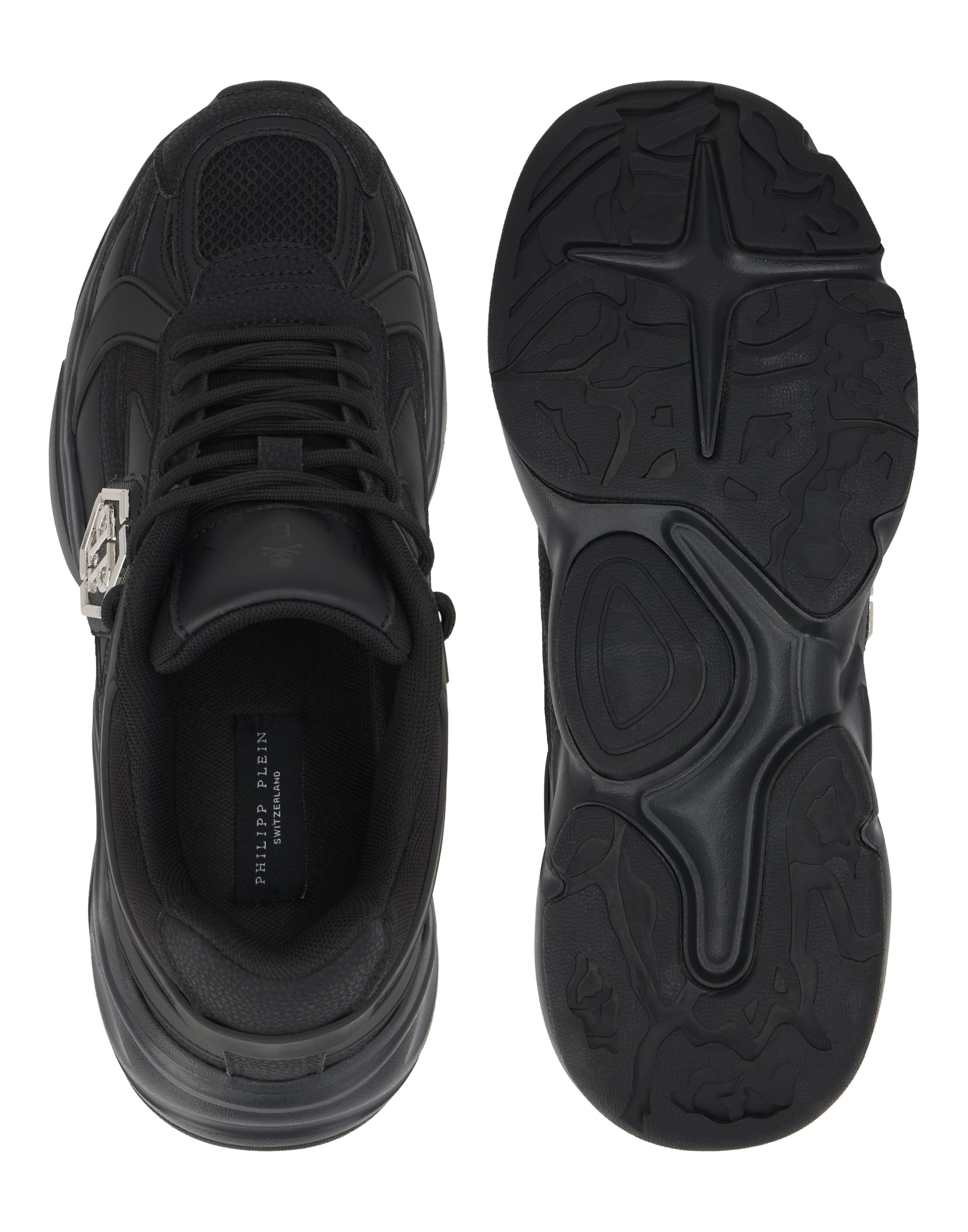 Philipp Plein Sneakers laag in Zwart