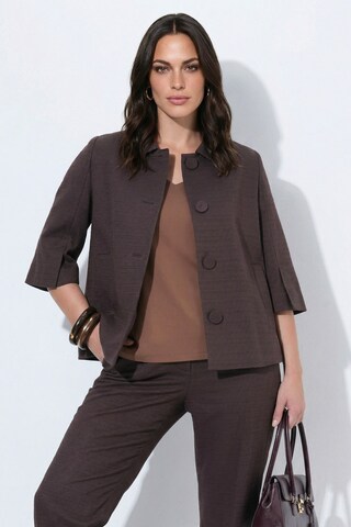 Ulla Popken Between-Season Jacket in Brown