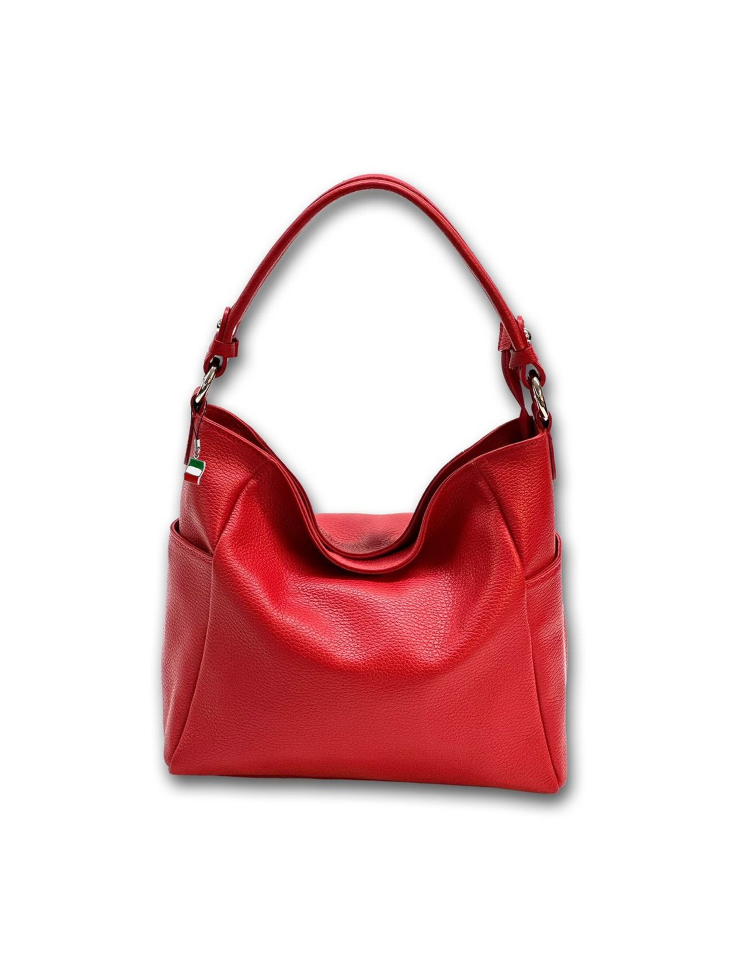 Florence Schultertasche‌‌‌‌‌‌ in Rot: Vorderseite