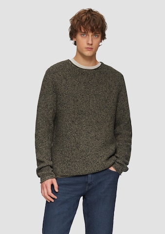 QS Pullover in Grün: Vorderseite