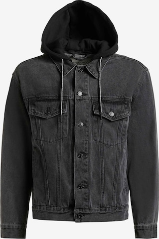 Veste mi-saison 'Jokin' khujo en noir : devant