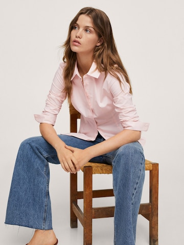 MANGO Blouse 'SOFIA' in Roze