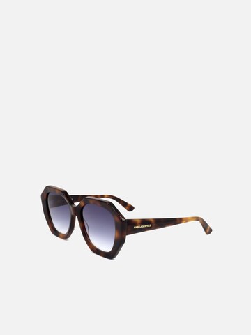 Karl Lagerfeld Sunglasses 'Karl Lagerfeld KL6012S Black 52/18/140 Women Sunglasses' in Brown: front