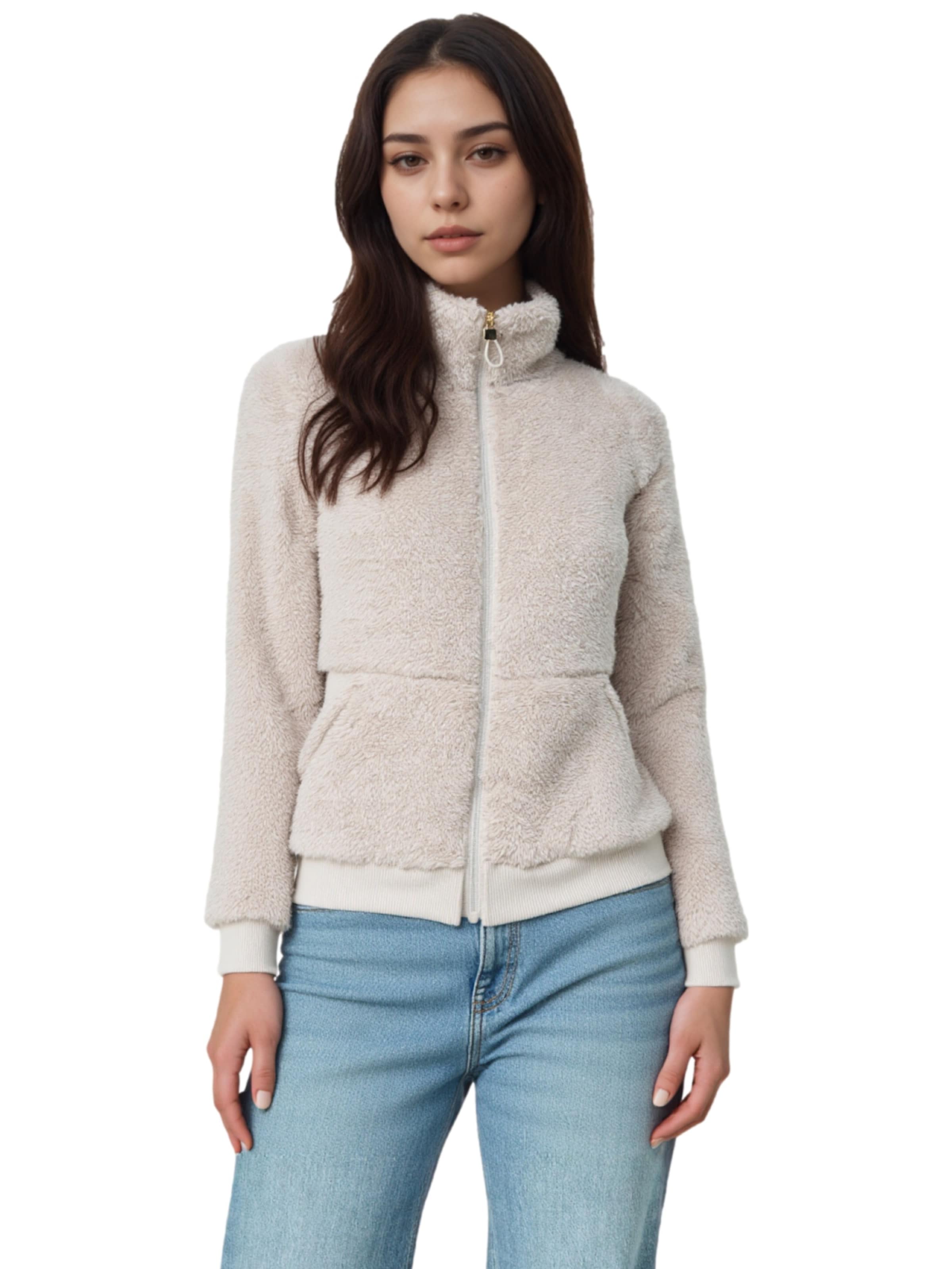 ONLY PLAY Jacke 'Jill' in Beige: Vorderseite