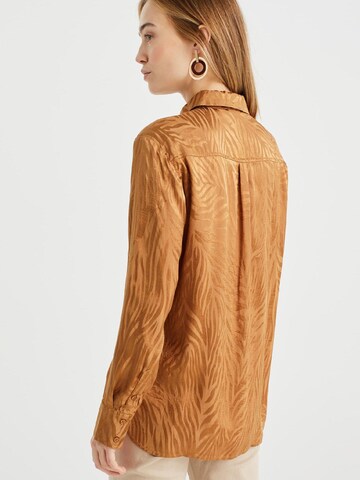 Camicia da donna di WE Fashion in marrone