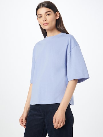 T-shirt Urban Classics en bleu : devant